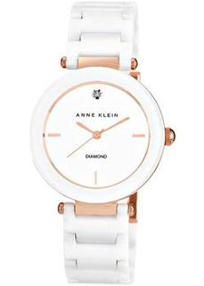 fashion наручные женские часы Anne Klein 1018RGWT. Коллекция Diamond