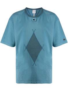 Craig Green футболка с геометричным принтом и круглым вырезом