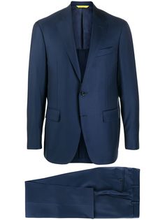 Canali костюм-двойка строгого кроя