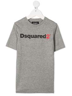 Dsquared2 Kids футболка с круглым вырезом и логотипом