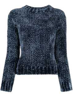 Ermanno Scervino меланжевый джемпер с круглым вырезом