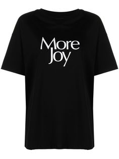More Joy футболка с логотипом