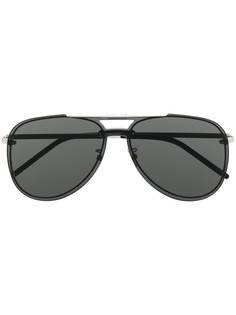 Saint Laurent Eyewear солнцезащитные очки Classic 11 Shield