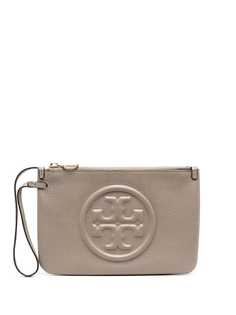 Tory Burch клатч с тисненым логотипом