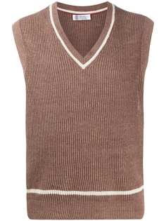 Brunello Cucinelli жилет с V-образным вырезом
