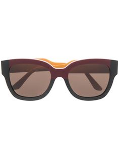 Marni Eyewear солнцезащитные очки трапециевидной формы