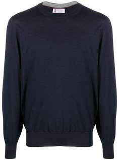 Brunello Cucinelli джемпер с круглым вырезом