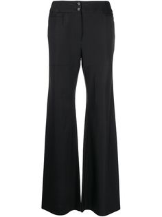 Dolce & Gabbana Pre-Owned расклешенные брюки средней посадки