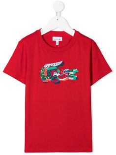 Lacoste Kids футболка с логотипом