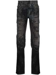 Diesel Black Gold джинсы скинни с эффектом потертости