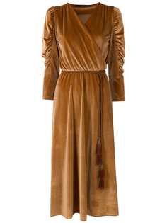 Eva платье миди с запахом