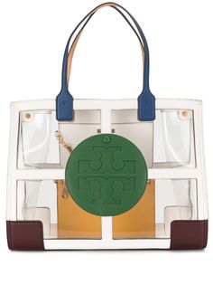 Tory Burch прозрачная сумка-тоут Ella квадратной формы