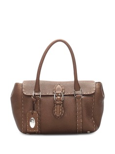 Fendi Pre-Owned мини-сумка Selleria