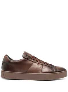 Santoni кеды на шнуровке