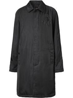 Burberry пальто из материала ECONYL® с логотипом