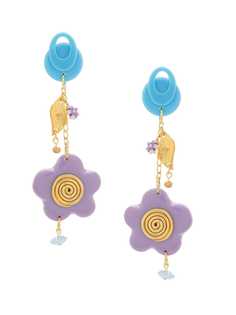 Amir Slama серьги в виде цветов