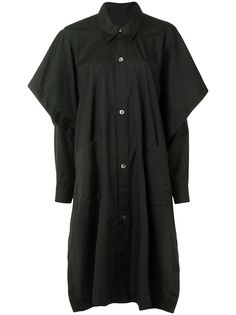 Yohji Yamamoto длинная рубашка оверсайз