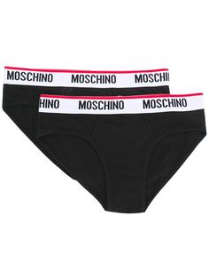 Moschino комплект трусов с логотипом