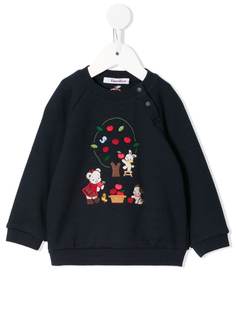 Familiar толстовка с графичным принтом и длинными рукавами