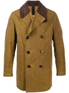 Mackintosh бушлат Fitzgerald с контрастным воротником