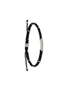 Tateossian браслет Macramé с бриллиантами