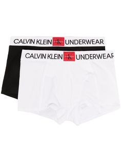 Calvin Klein Kids комплект из трех трусов-брифов с логотипом