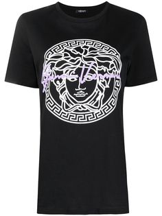 Versace футболка с принтом Medusa