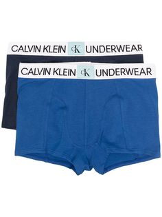 Calvin Klein Kids комплект из трех трусов-брифов с логотипом