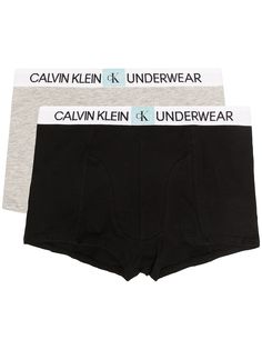 Calvin Klein Kids комплект из трех трусов-брифов с логотипом