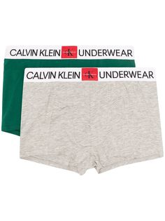 Calvin Klein Kids комплект из трех трусов-брифов с логотипом