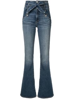 Veronica Beard расклешенные джинсы средней посадки