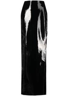 David Koma юбка с боковым разрезом