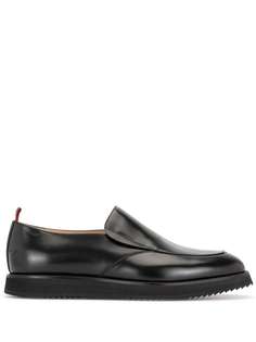 Bally лоферы с миндалевидным носком