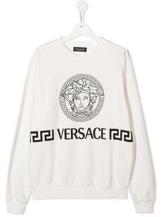 Versace Kids толстовка Medusa с круглым вырезом