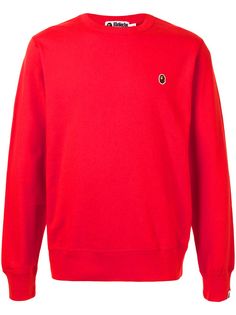 A BATHING APE® толстовка с нашивкой