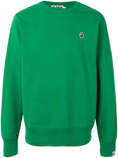 A BATHING APE® толстовка с нашивкой Bape