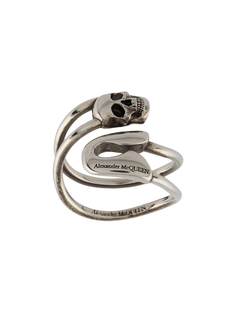 Alexander McQueen кольцо в виде булавки