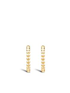 Pragnell серьги-кольца Bohemia из желтого золота