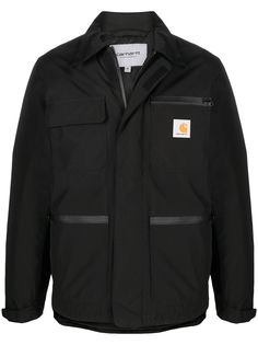 Carhartt WIP пальто на молнии с нашивкой-логотипом