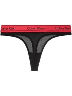 Calvin Klein трусы-стринги с логотипом