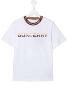 Burberry Kids футболка Confectionery с логотипом