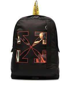 Off-White рюкзак с принтом Caravaggio