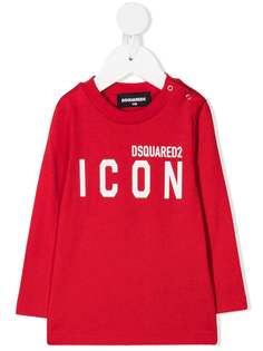 Dsquared2 Kids футболка с принтом Icon