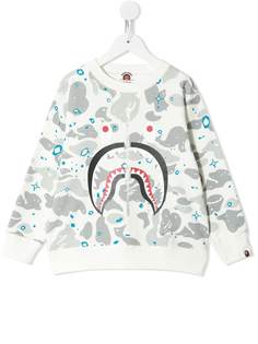 A BATHING APE® толстовка с камуфляжным принтом Bape