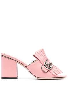 Gucci мюли с логотипом
