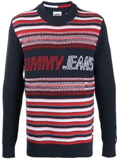 Tommy Jeans джемпер с геометричным узором