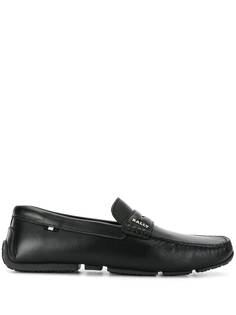 Bally мокасины с логотипом
