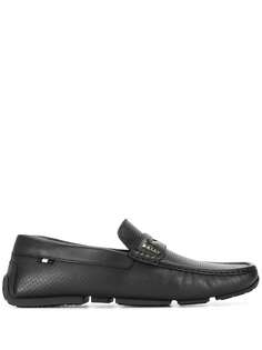 Bally мокасины с перфорацией
