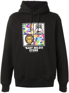 *BABY MILO® STORE BY *A BATHING APE® худи с кулиской и логотипом