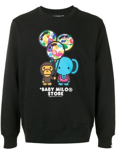*BABY MILO® STORE BY *A BATHING APE® толстовка с логотипом